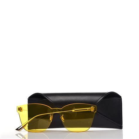 CHRISTIAN DIOR Color Quake 2 Sunglasses Yellow.